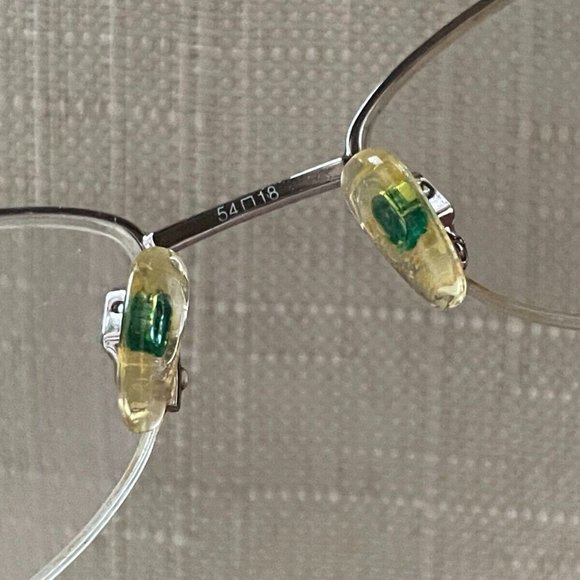 Sophia Loren Zyloware Eyeglasses Rose Gold Tone Half Rim Glasses 54[]18 135 - Picture 10 of 12